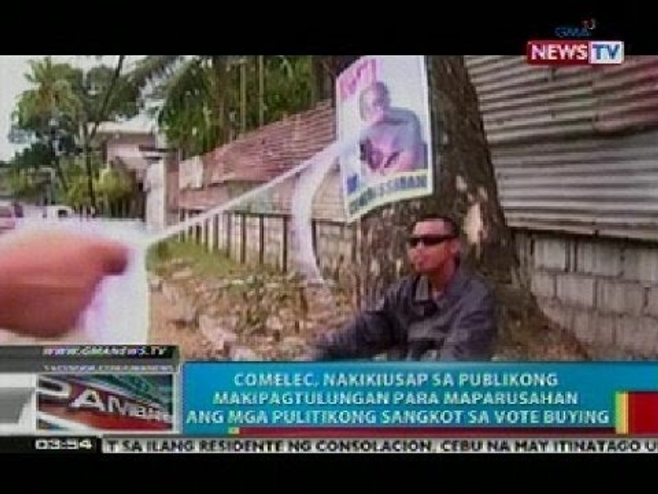 BP: Ilang lokal na kandidato sa Pangasinan, namimigay daw ng pera kapalit ng boto