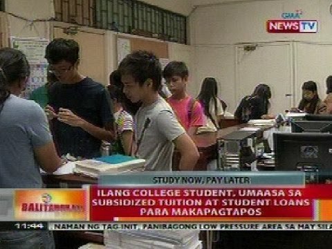 BT: Ilang college student, umaasa sa subsidized tuition at student loans para makapagtapos