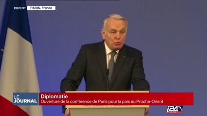 Discours d'introduction de Jean-Marc Ayrault à la conférence de Paris pour la paix
