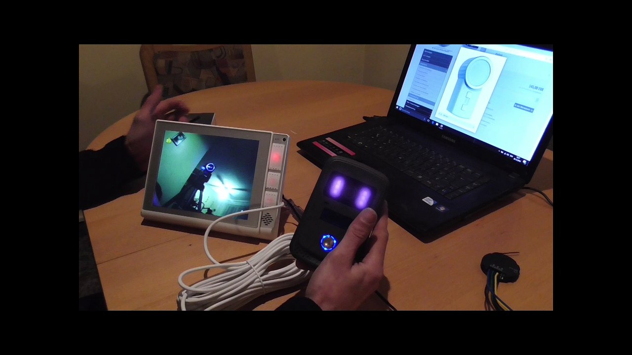 Video türsprechanlage mit homematic