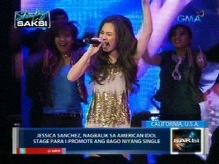 Saksi: Jessica Sanchez, balik-Idol stage para i-promote ang bago niyang single