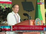NTVL: PNoy, pinangunahan ang selebrasyon ng ika-116 anibersaryo ng PHL Army