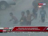 SONA: Local thunderstorm, nagbuhos ng malakas na ulan sa NCR; ilang lugar, binaha