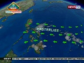 NTG: Kalat-kalat na pag-ulan, asahan sa buong bansa ngayong araw