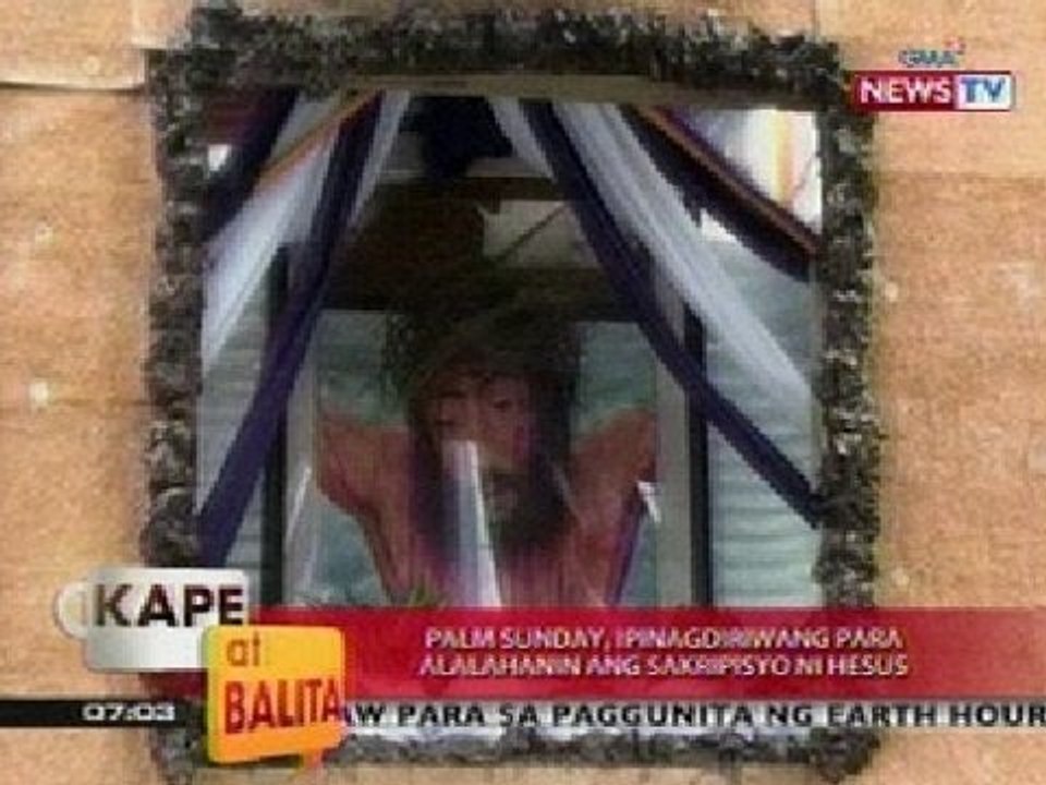KB: Palm Sunday, ipinagdiwang para alalahanin ang sakripisyo ni Hesus