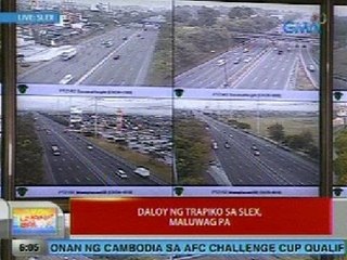 UB: Daloy ng trapiko sa SLEX, maluwag pa