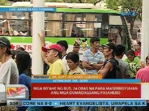 UB: Mga biyahe ng bus sa Araneta Bus Terminal, 24 oras na para sa mga dumadagsang pasahero