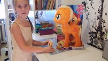 Custom World biggest My Little Pony Apple Jack 3d printed craft painting HD. MLP unboxing craft toy