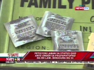 SONA: Petisyon vs. status quo ante order laban sa RH Law, ibinasura ng SC