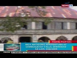 BP: Mga antigong arkitektura at Cambugahay Falls, dinarayo sa Lazi, Siquijor