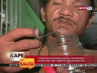 KB: Lugar na pagdarausan ng pagpapako sa krus ng mga deboto, inihahanda na