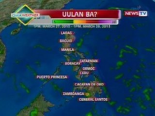 BT: Weather update as of 12:43 p.m. (Mar 27, 2013)