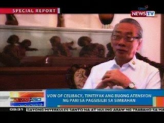 NTG: Vow of Celibacy, tinitiyak ang buong atensyon ng pari sa pagsisilbi sa simbahan
