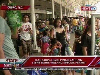SONA: LTO, MTRCB at iba pa, masusing   nag-inspeksyon sa mga bus terminal