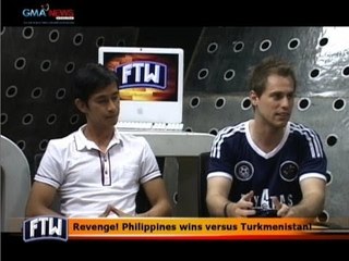 FTW: Revenge! Philippines wins versus Turkmenistan!