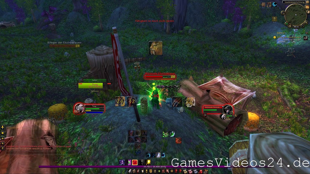 World of Warcraft Quest: König der Fäulnisklauen