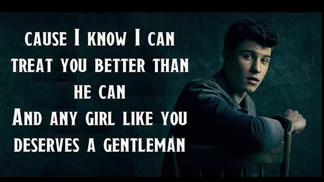 Treat You Better Lyrics - Shawn Mendes