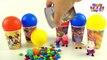 Balls Surprise Cups | Peppa Pigs George Suzy Danny Candy Rebecca Richard Emily | Peppa Pig Friends