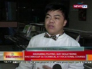 BT: Maraming Pilipino, may negatibong pagtanggap sa technical at vocational courses