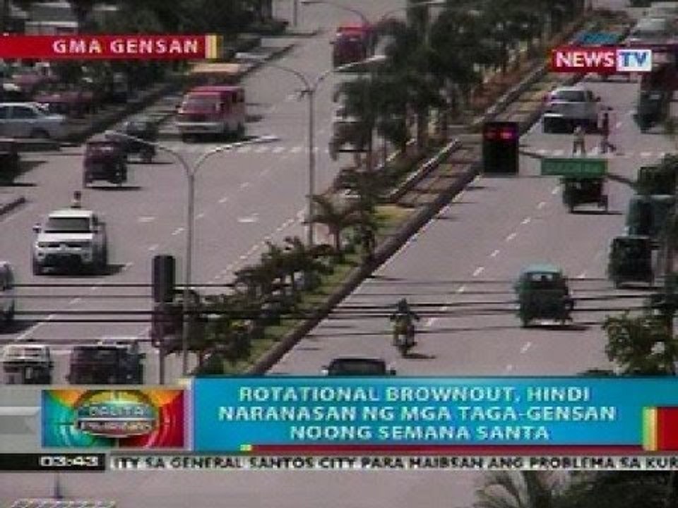 BP: State of calamity, pinag-aaralang ideklara sa GenSan dahil sa problema sa kuryente
