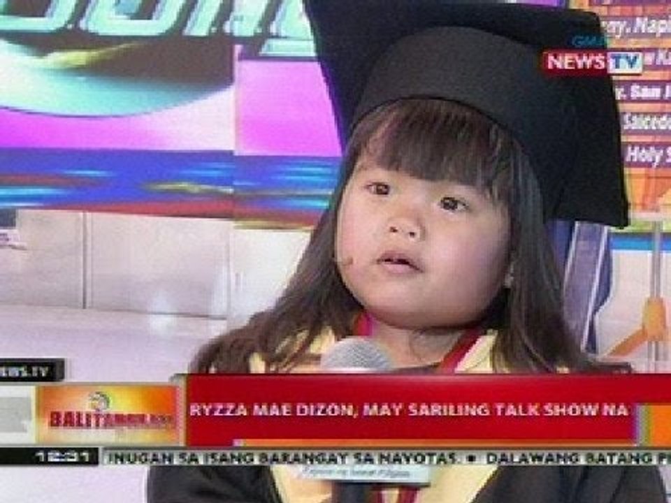BT: Ryzza Mae Dizon, may sariling talk show na