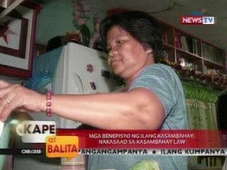 KB: Mga benepisyo ng ilang kasambahay nakasaad sa kasambahay law