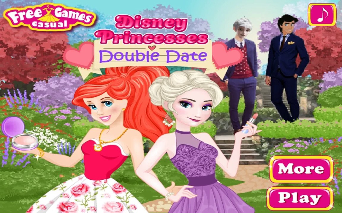 Disney Princesses Double Date Ariel and Elsa Dress Up Game For Girls 動画 Dailymotion