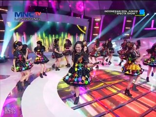 [1080p] JKT48 - Mae Shika Mukanee @ Indonesian Idol Junior 170115
