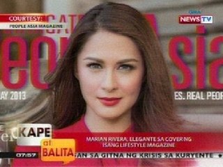 KB: Marian Rivera, elegante sa cover ng isang lifestyle magazine