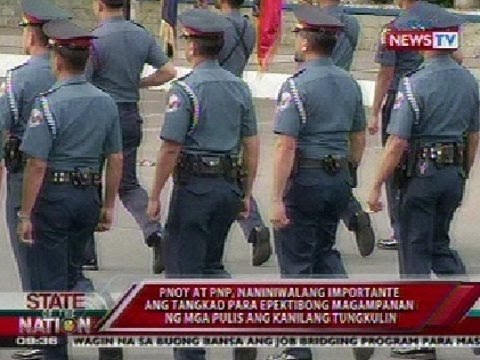 SONA: PNoy at PNP, iginiit na importante ang tangkad ng pulis para sa kanyang tungkulin