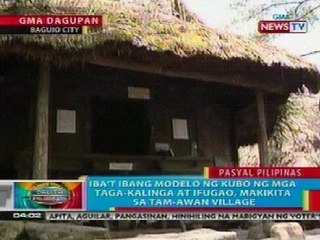 BP: Iba't ibang modelo ng kubong tirahan ng mga Taga-Kalinga at Ifugao, makikita sa Baguio City