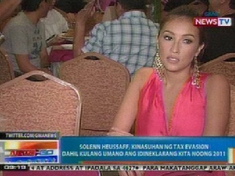 NTG: Solenn Heussaff, kinasuhan ng tax evasion