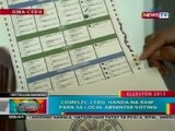 BP: COMELEC-Cebu, handa na raw para sa local absentee voting