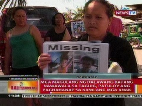 BT: Mga magulang ng 2 batang nawawala sa Taguig, patuloy ang paghahanap sa mga anak