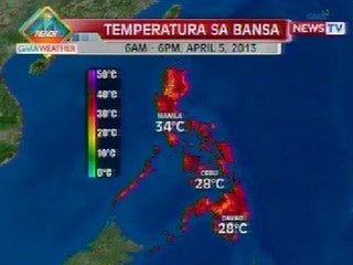 KB: Mas matinding init, mararanasan sa bansa ngayong weekend