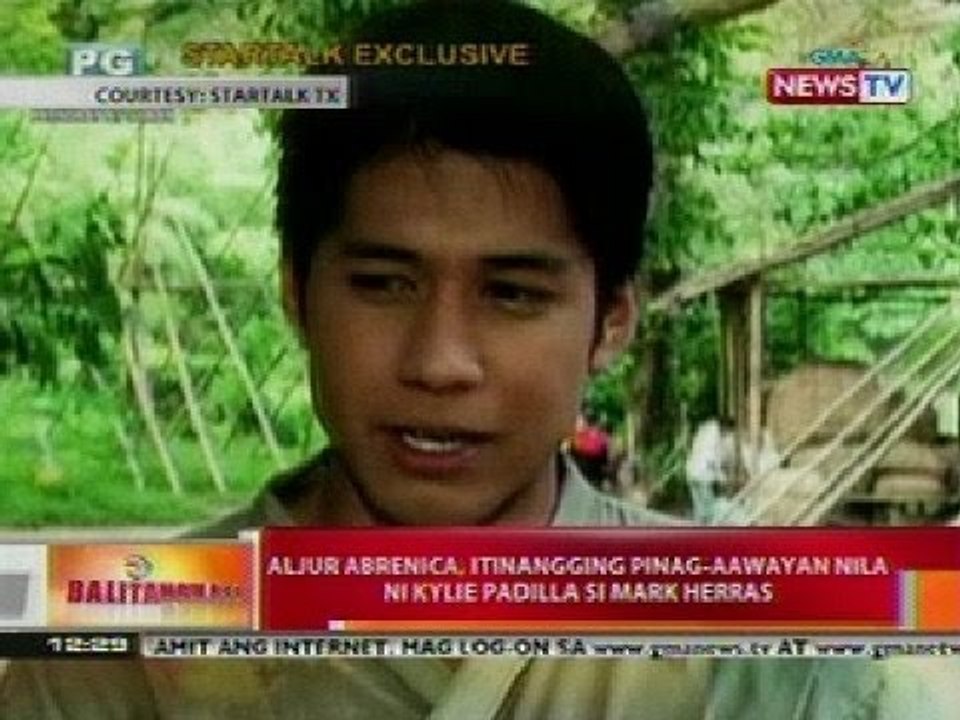 BT: Aljur Abrenica, itinangging pinag-aawayan nila ni Kylie Padilla si Mark Herras