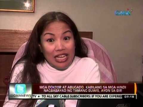 24 Oras: Mga doktor at abogado, kabilang sa mga hindi nagbabayad ng tamang buwis, ayon sa BIR