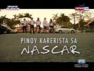 Sports Pilipinas: Mga Pinoy, sasabak na sa NASCAR racing!