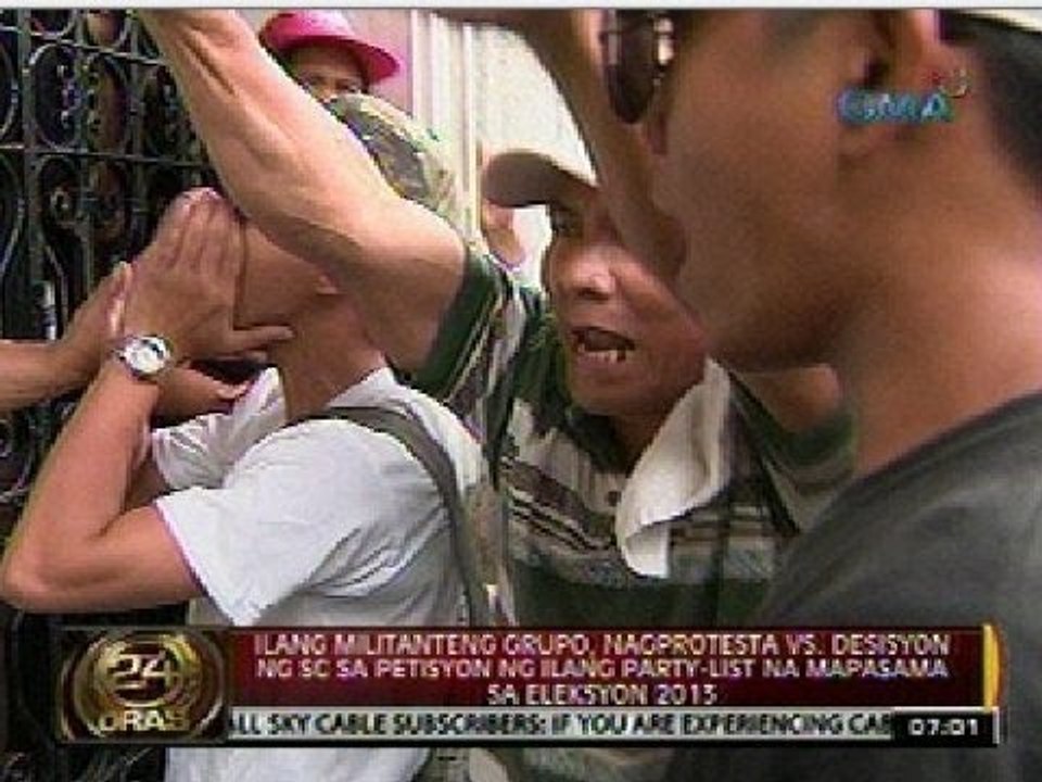 24 Oras: Pinal na desisyon sa 41 party-list , ipinaubaya ng SC sa Comelec