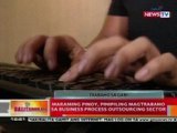 BT: Maraming Pinoy, pinipiling magtrabaho sa business process outsourcing sector