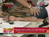 BT: Publiko, pinag-iingat sa hypertension o highblood lalo na ngayong tag-init