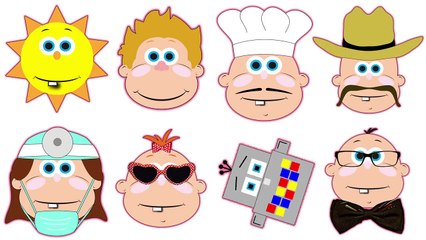 The Wheels on the Bus! ♥ Sing Along with Baby Big Mouth Nursery Rhymes!! ☻