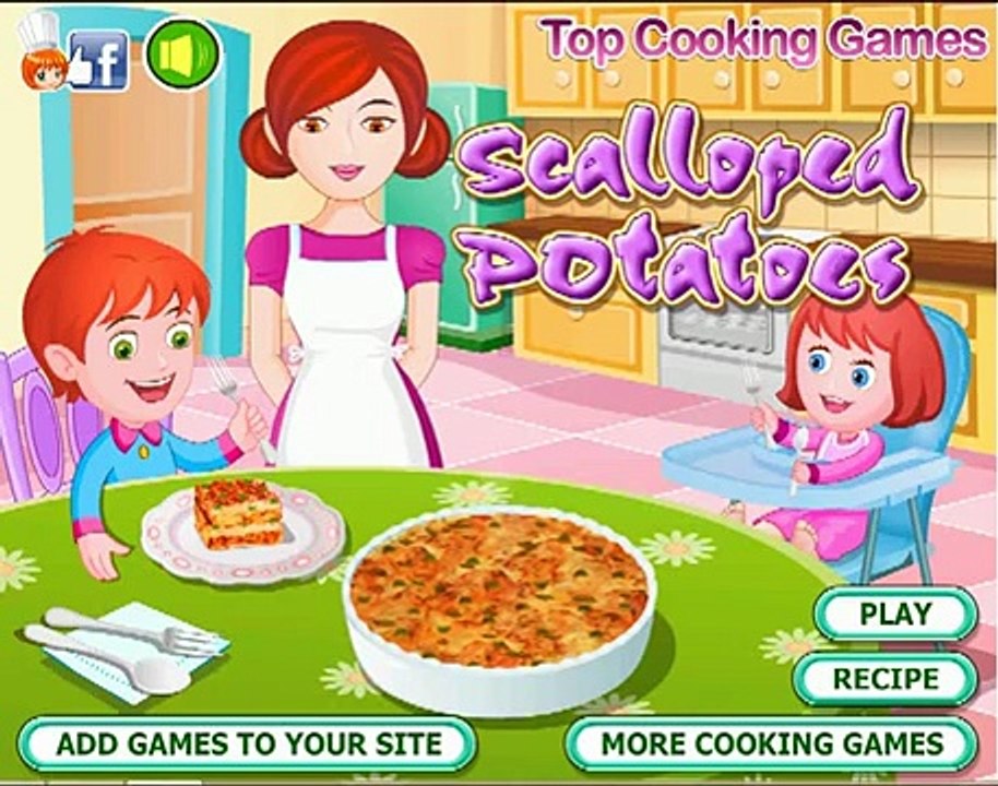 Scalloped Potatoes Games-Cooking Games-Girl Games