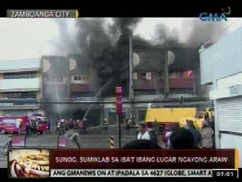 24Oras: Sunog, sumiklab sa iba't ibang lugar ngayong araw