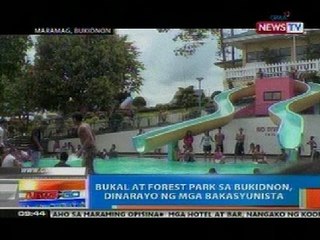 NTG: Bukal at forest park sa Bukidnon, dinarayo ng mga bakasyunista