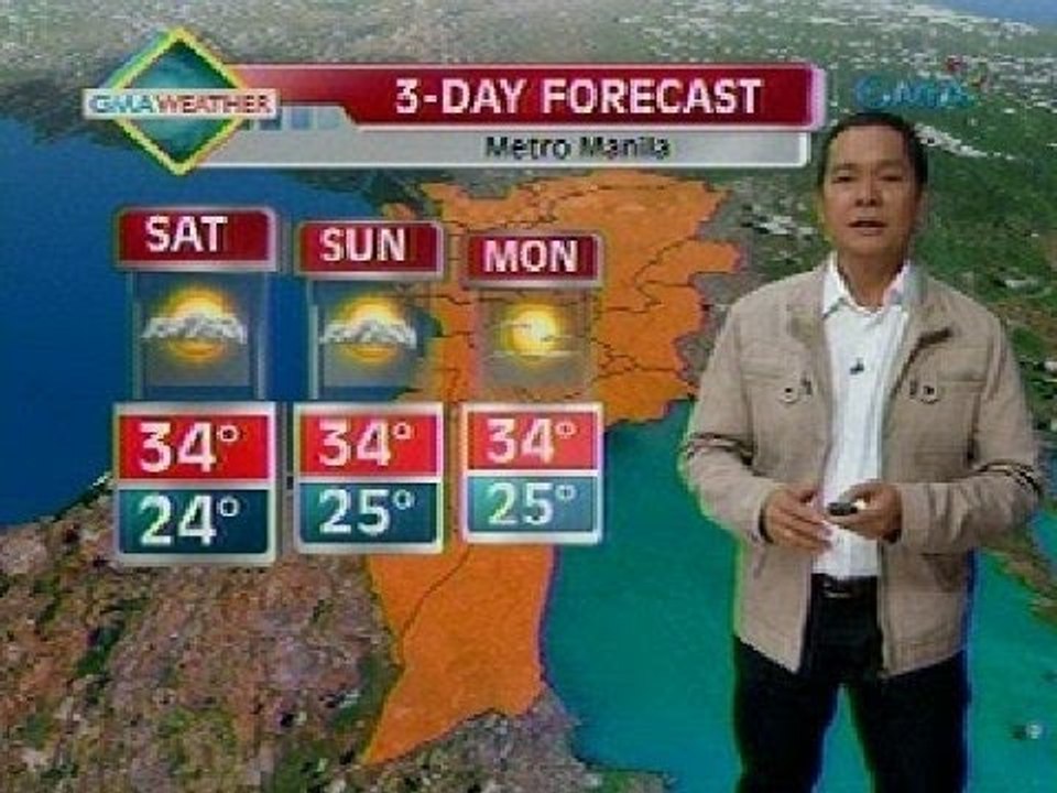 24 Oras: Weather update as of 7:05 p.m. (April...