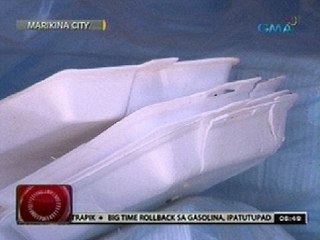 24 Oras: Styrofoam, ginagawang tiles o pavement blocks