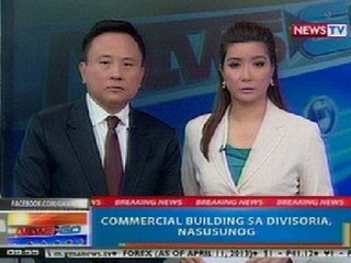 NTG: Commercial buidling sa Divisoria, nasusunog