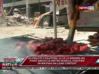 SONA: 22 sa 25 brands ng paint brush sa Metro Manila, positibo sa mataas ng lead content