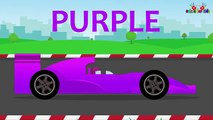 Learning Colors with Cars - Learn Colors with Formula 1 Toy Cars for Children | Nursery Kids Videos